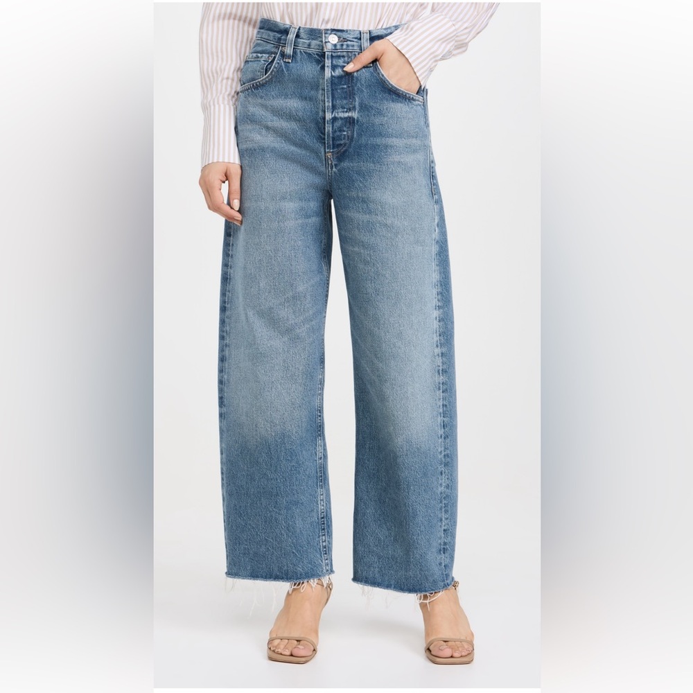 Citizens Of Humanity Ayla Raw Hem Crop Jeans 25